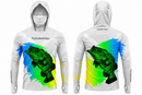 Camisa de Pesca TucunaFish Predador Nacional com Capuz+Bandana e Proteção UV50+