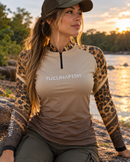 Camisa de Pesca Feminina Predadora com Proteção UV50+