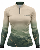 Camisa de Pesca Feminina Forest Line com Proteção UV50+