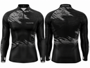 Camisa de Pesca e Caça Camuflagem Noturna com Proteção UV50+