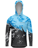 Camisa de Pesca TucunaFish Zona Gelada com Capuz e Proteção UV50+