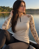 Camisa de Pesca Feminina Cerrado com Proteção UV50+