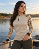 Camisa de Pesca Feminina Cerrado com Proteção UV50+