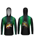 Camisa de Pesca TucunaFish Vortex com Capuz e Proteção UV50+
