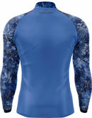 Camisa de Caça e Pesca Blue Camo com Proteção UV50+