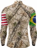 Camisa de Caça Fronteira com Proteção UV50+