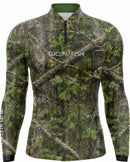 Camisa de Caça Moss Camo com Proteção UV50+