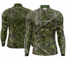 Camisa de Caça Moss Camo com Proteção UV50+