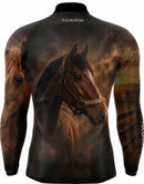Camisa Agro Western Horse com Proteção UV50+