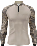 Camisa de Caça Coyote com Proteção UV50+