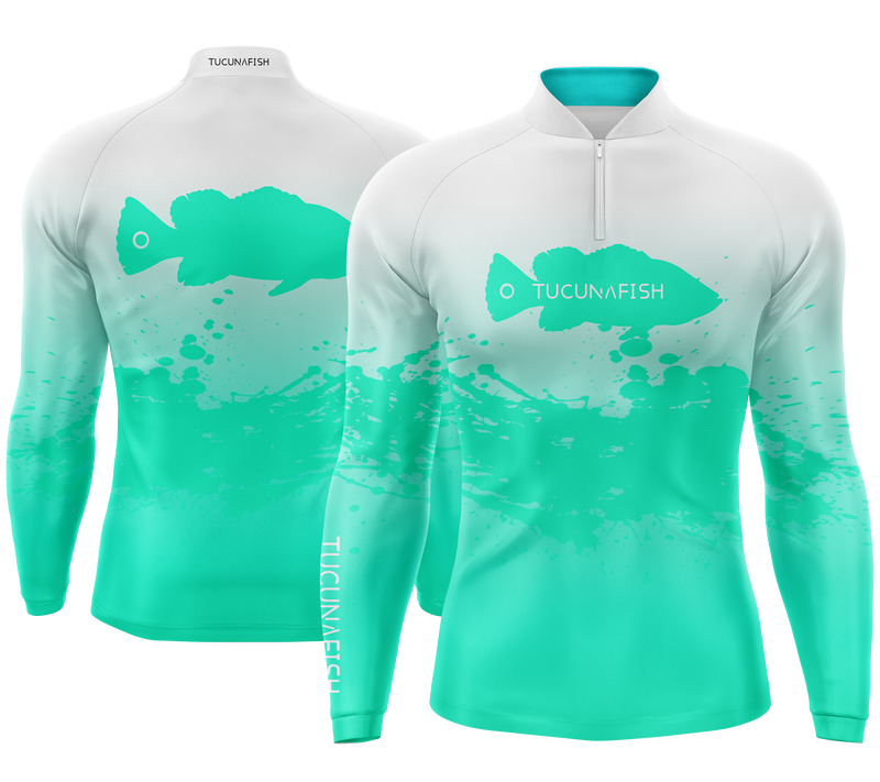 Camisa de Pesca Água Viva com Proteção UV50+