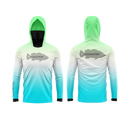 Camisa de Pesca TucunaFish Hydro Flow com Capuz+Bandana e Proteção UV50+