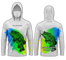 Camisa de Pesca TucunaFish Predador Nacional com Capuz+Bandana e Proteção UV50+