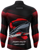 Camisa de Pesca TucunaFish Gigante da Amazônia com Proteção UV50+