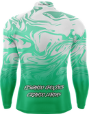 Camisa de Pesca Onda Verde com Proteção UV50+
