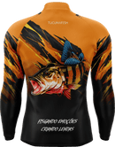 Camisa de Pesca TucunaFish Garra do Predador com Proteção UV50+