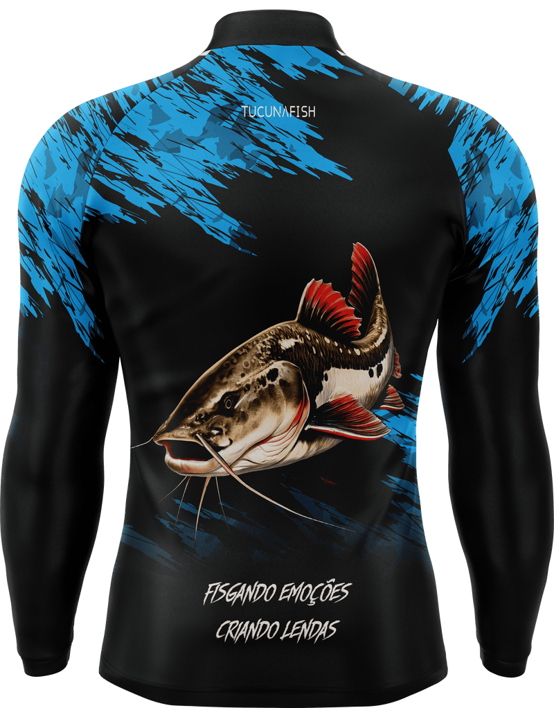 Camisa de Pesca Sombra do Rio com Proteção UV50+
