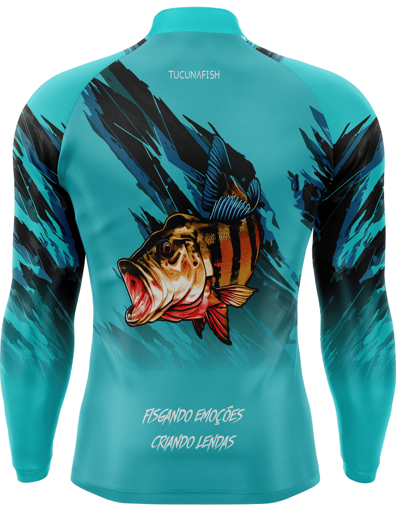 Camisa de Pesca TucunaFish Rastro de Caça com Proteção UV50+