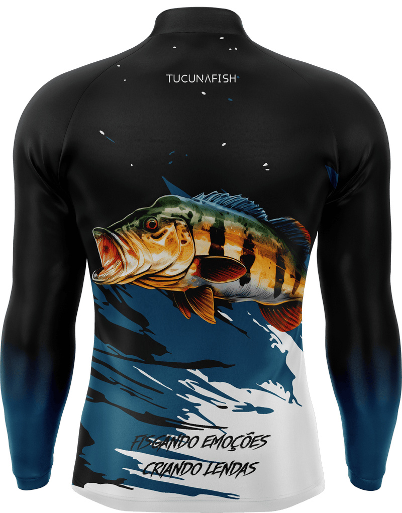 Camisa de Pesca TucunaFish Ataque Tucuna com Proteção UV50+