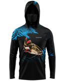 Camisa de Pesca TucunaFish Sombra do Rio com Capuz+Bandana e Proteção UV50+