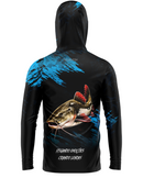 Camisa de Pesca TucunaFish Sombra do Rio com Capuz+Bandana e Proteção UV50+