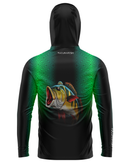 Camisa de Pesca TucunaFish Vortex com Capuz+Bandana e Proteção UV50+