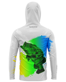 Camisa de Pesca TucunaFish Predador Nacional com Capuz+Bandana e Proteção UV50+