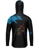 Camisa de Pesca TucunaFish Sombra do Rio com Capuz e Proteção UV50+