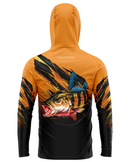 Camisa de Pesca TucunaFish Garra do Predador com Capuz+Bandana e Proteção UV50+