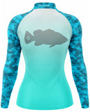 Camisa de Pesca Feminina Blue Hunter com Proteção UV50+