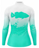 Camisa de Pesca Feminina Água Viva com Proteção UV50+