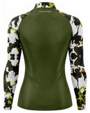 Camisa de Pesca Feminina Sniper Verde com Proteção UV50+