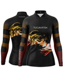 Camisa de Pesca Feminina Olho do Predador com Proteção UV50+