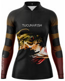 Camisa de Pesca Feminina Olho do Predador com Proteção UV50+