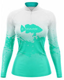 Camisa de Pesca Feminina Água Viva com Proteção UV50+