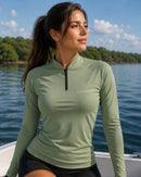 Camisa de Pesca Feminina Green Valley com Proteção UV50+