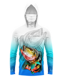 Camisa de Pesca TucunaFish Lenda Viva com Capuz+Bandana e Proteção UV50+