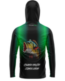 Camisa de Pesca TucunaFish Vortex com Capuz+Bandana e Proteção UV50+