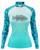 Camisa de Pesca Feminina Blue Hunter com Proteção UV50+