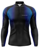 Camisa de Pesca Prisma Azul com Proteção UV50+