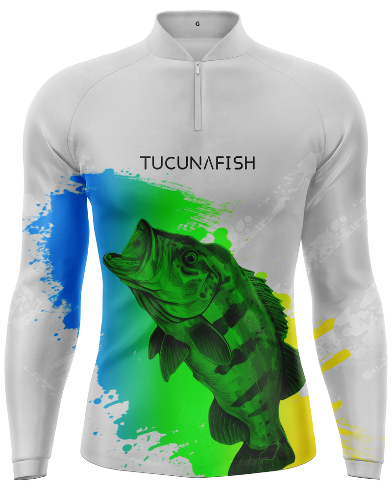 Camisa de Pesca Predador Nacional com Proteção UV50+