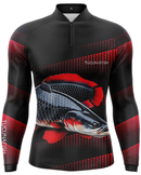 Camisa de Pesca TucunaFish Gigante da Amazônia com Proteção UV50+