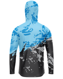 Camisa de Pesca TucunaFish Zona Gelada com Capuz e Proteção UV50+