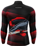 Camisa de Pesca TucunaFish Gigante da Amazônia com Proteção UV50+