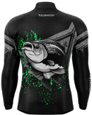 Camisa de Pesca TucunaFish Sombra Verde com Proteção UV50+