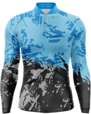 Camisa de Pesca Zona Gelada com Proteção UV50+