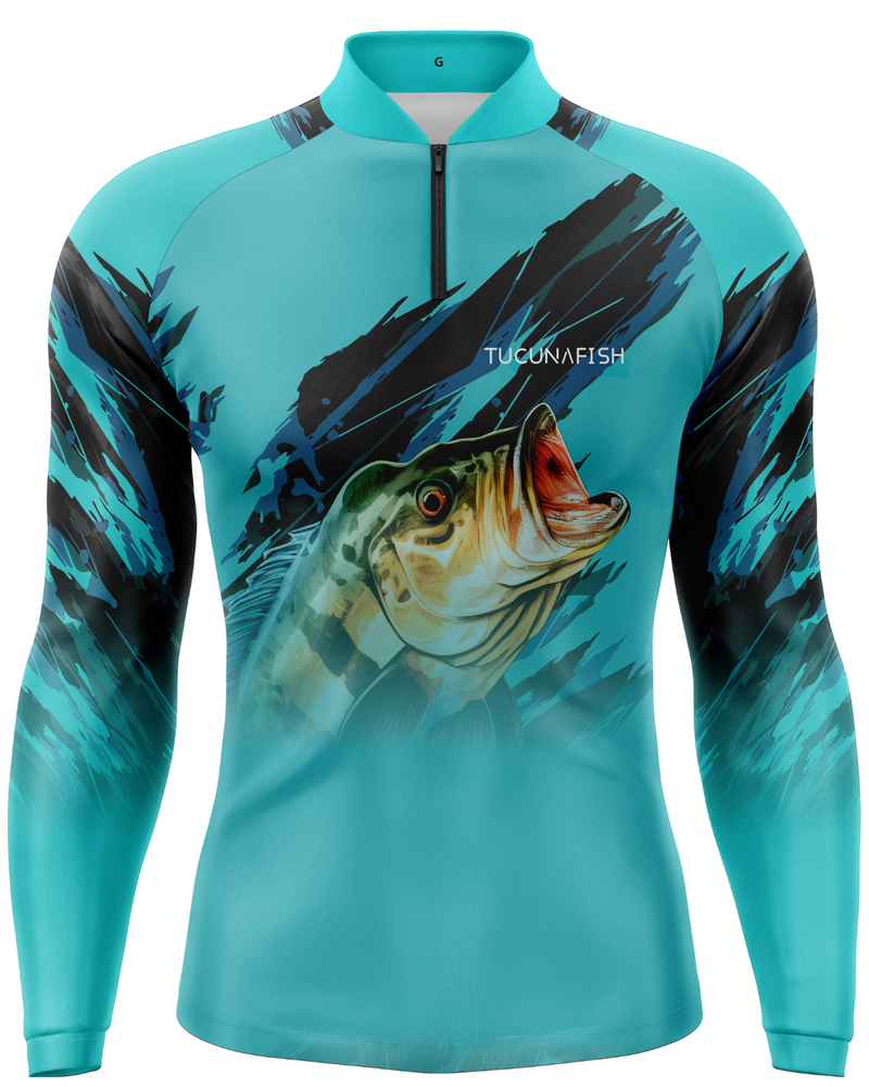 Camisa de Pesca TucunaFish Rastro de Caça com Proteção UV50+