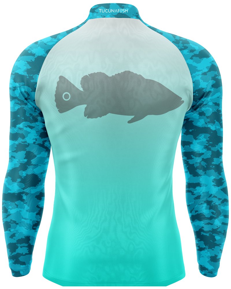 Camisa de Pesca Blue Hunter com Proteção UV50+