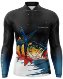 Camisa de Pesca TucunaFish Ataque Tucuna com Proteção UV50+