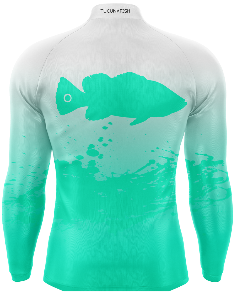 Camisa de Pesca Água Viva com Proteção UV50+
